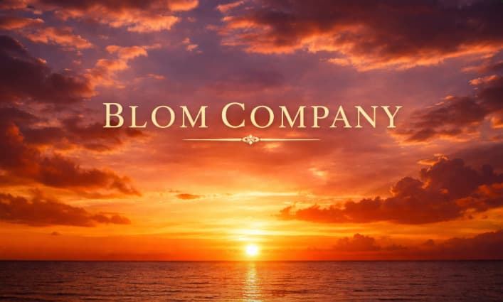 Blom editorial portrait — quiet confidence